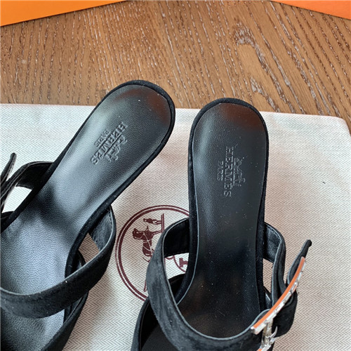 hermes heeled sandals
