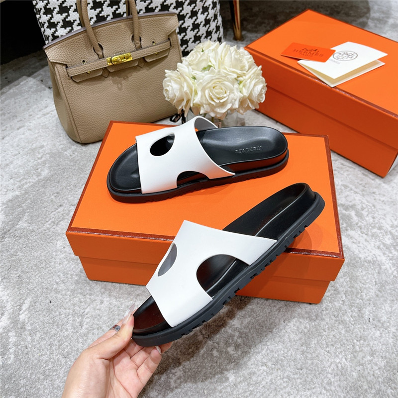 hermes platform slippers