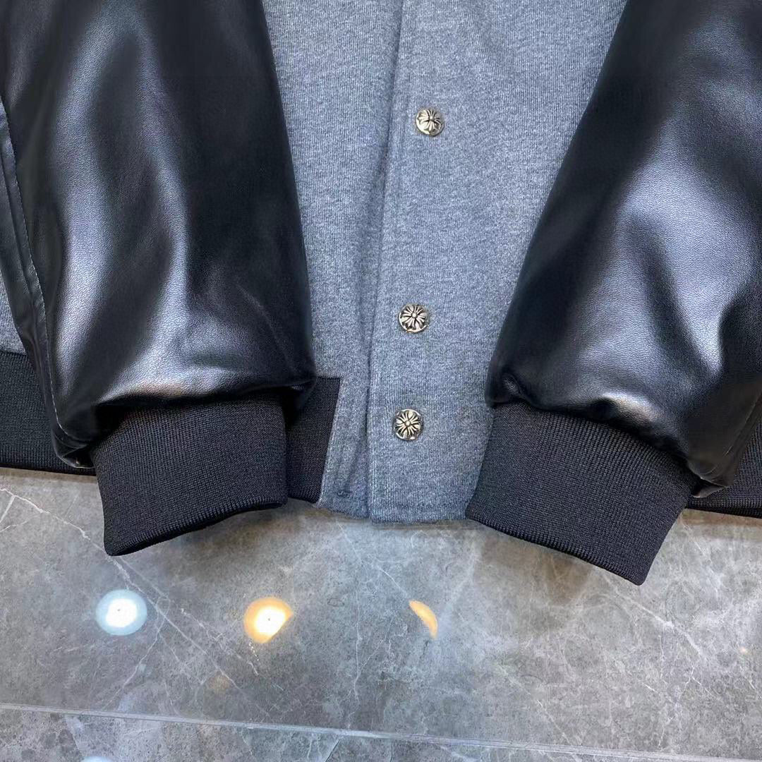 Chrome Hearts Replica Varsity Jacket