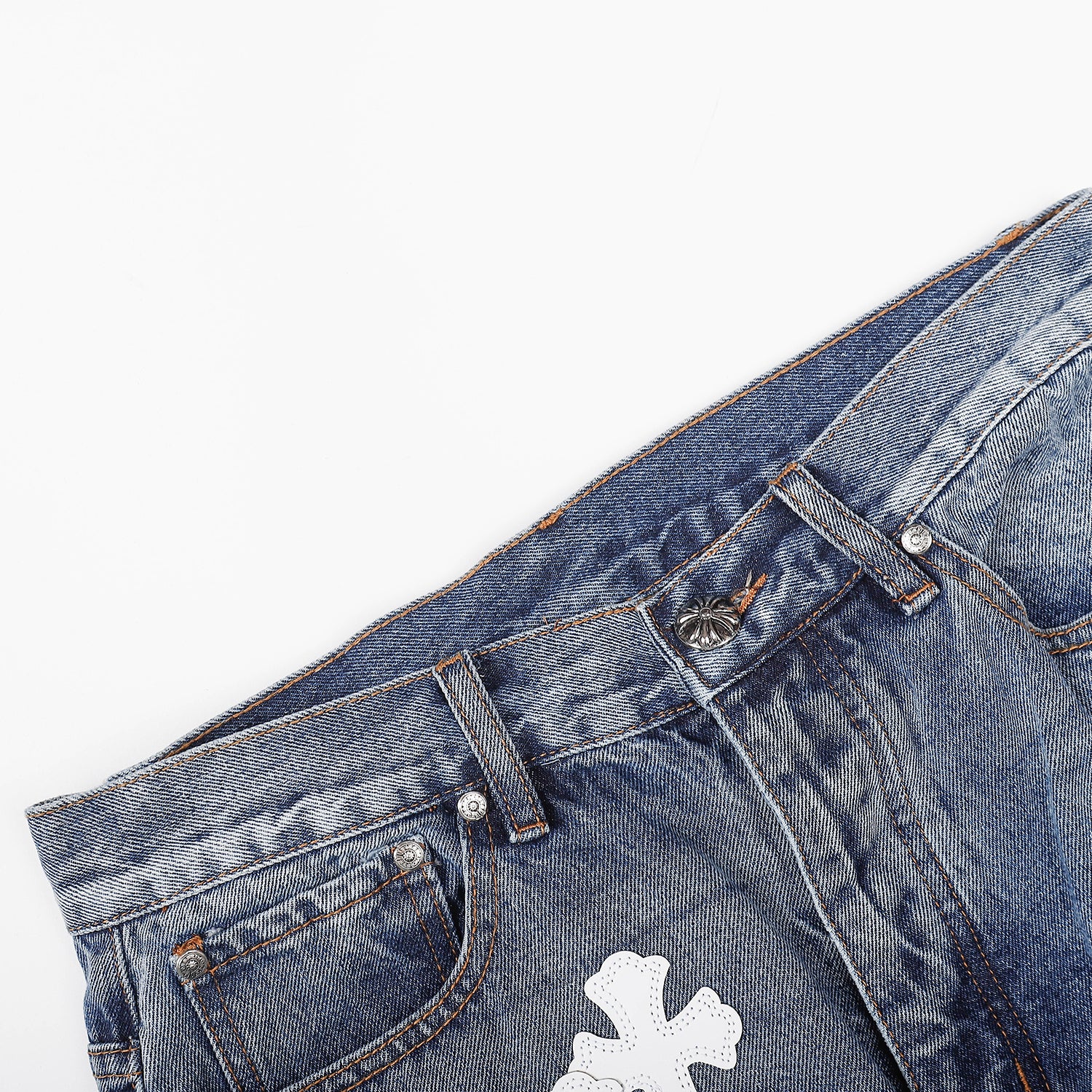 Chrome Hearts Denim Shorts