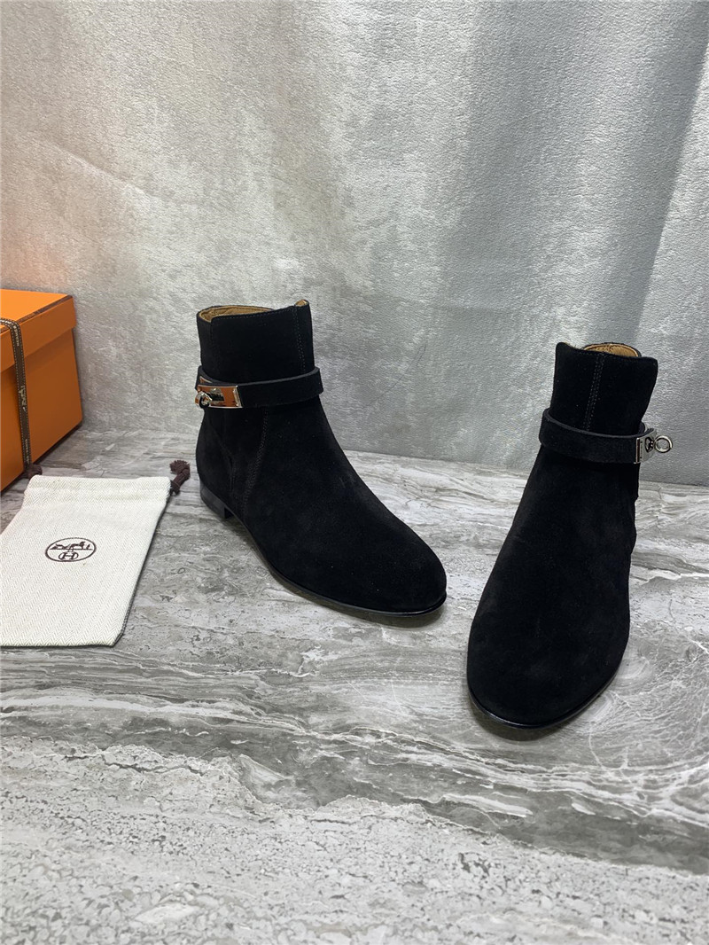 hermes kelly ankle boots