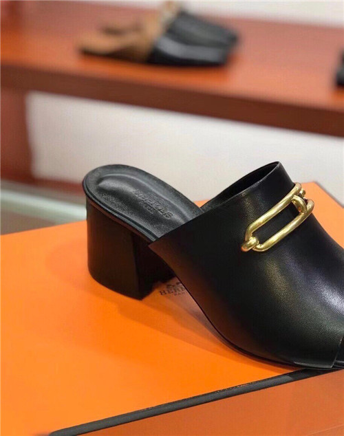 Hermes Dupes blossom mule slippers