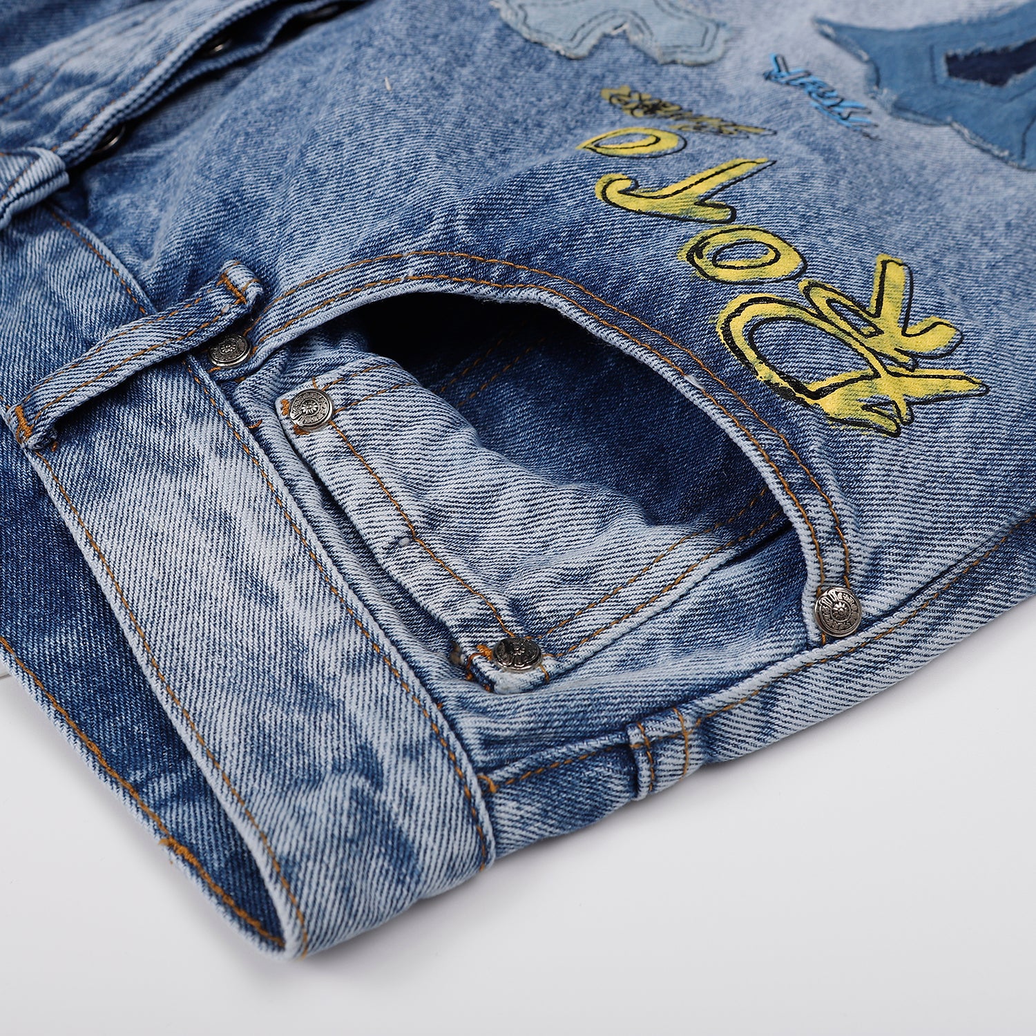 Chrome Hearts Denim Shorts