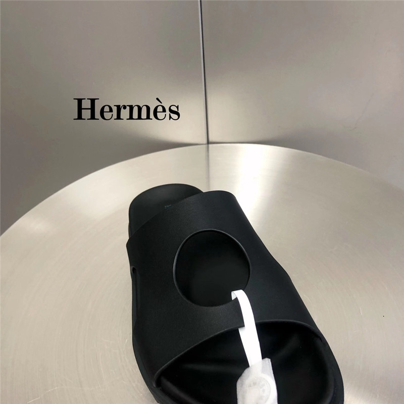hermes edith hole slippers