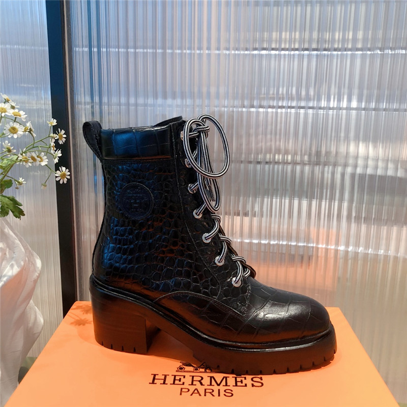 hermes classic ankle boots