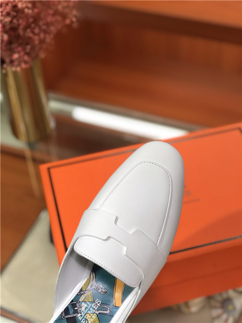 hermes loafers slippers