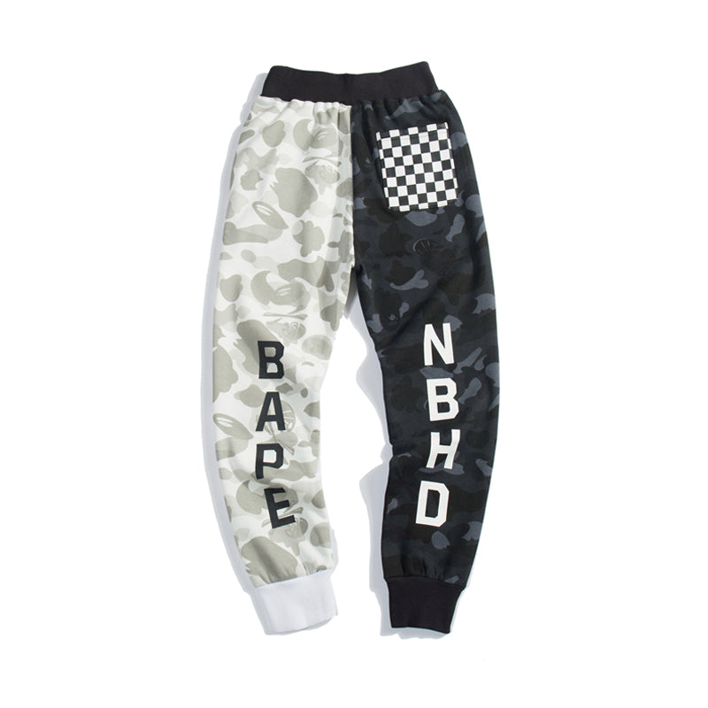 BAPE Shark Track Pants Sweatpants Camo HDCP8701