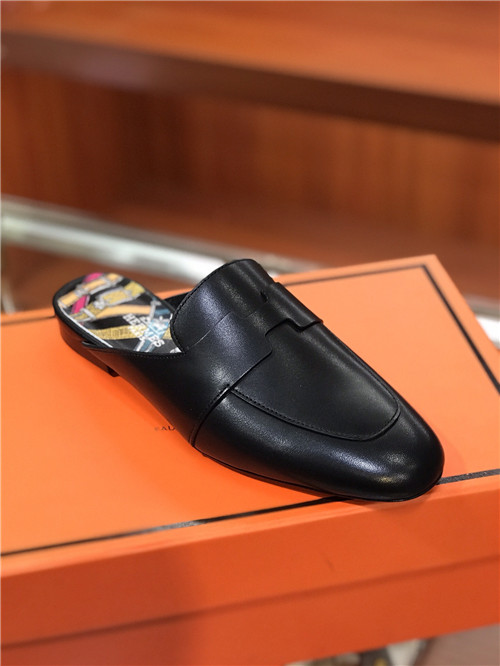 hermes loafers slippers
