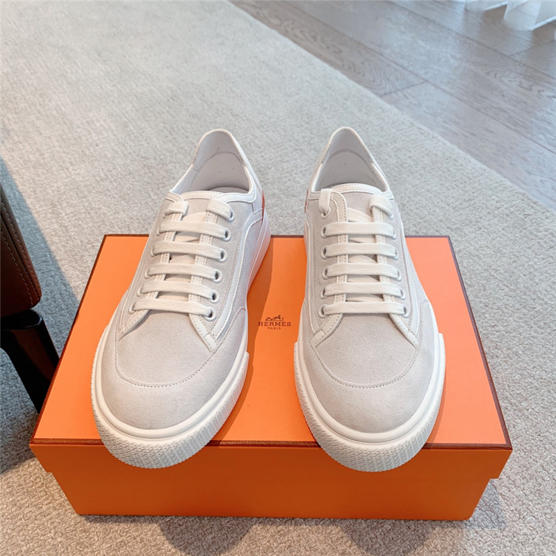 Hermès British retro casual shoes