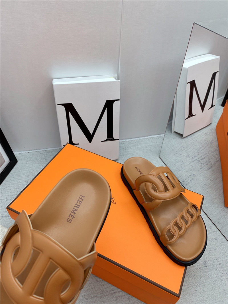 hermes flat sandals