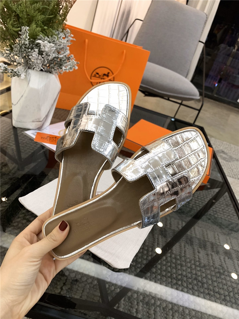 hermes oran sandals
