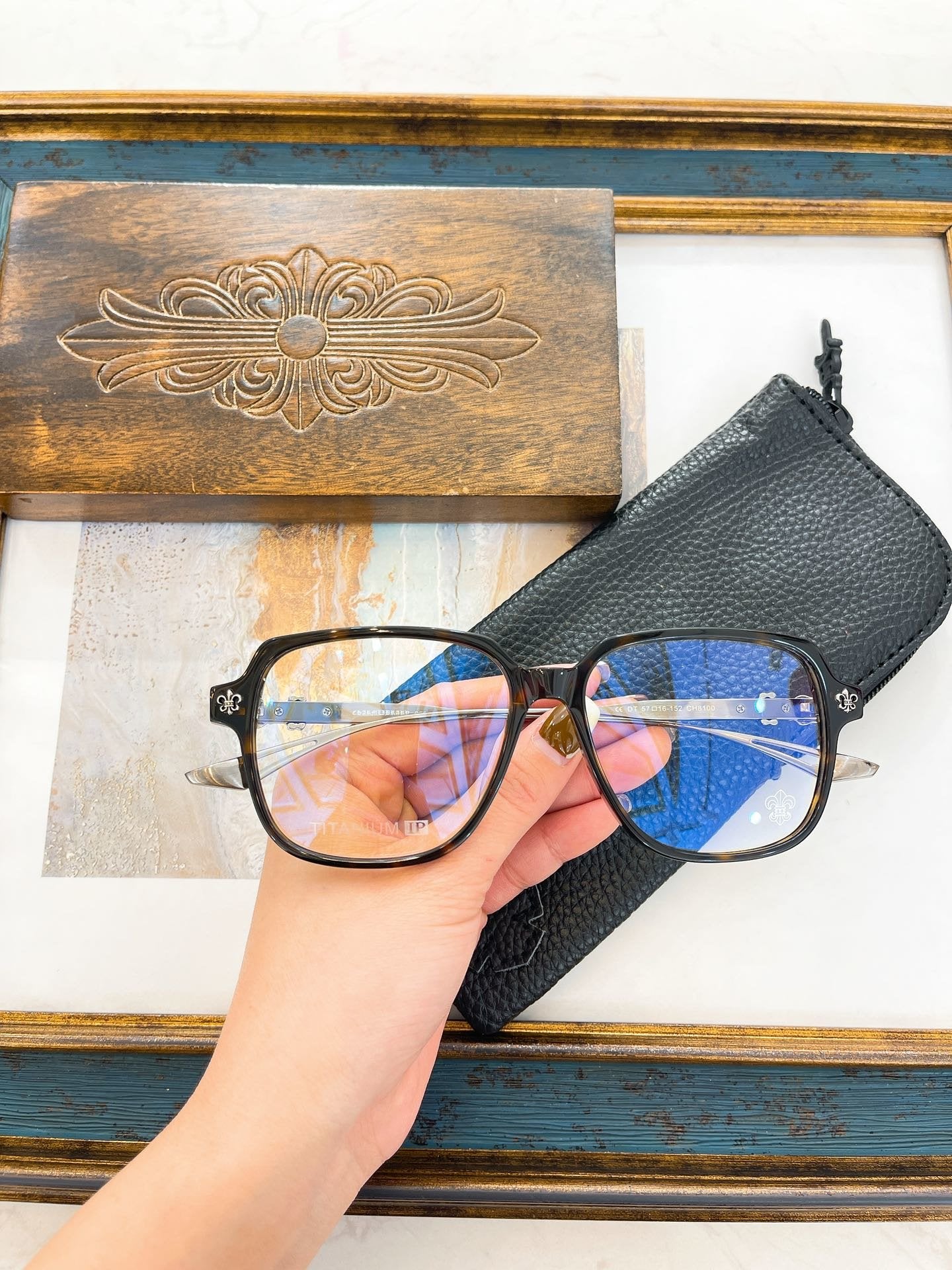 Chrome Hearts eyewear/glasses