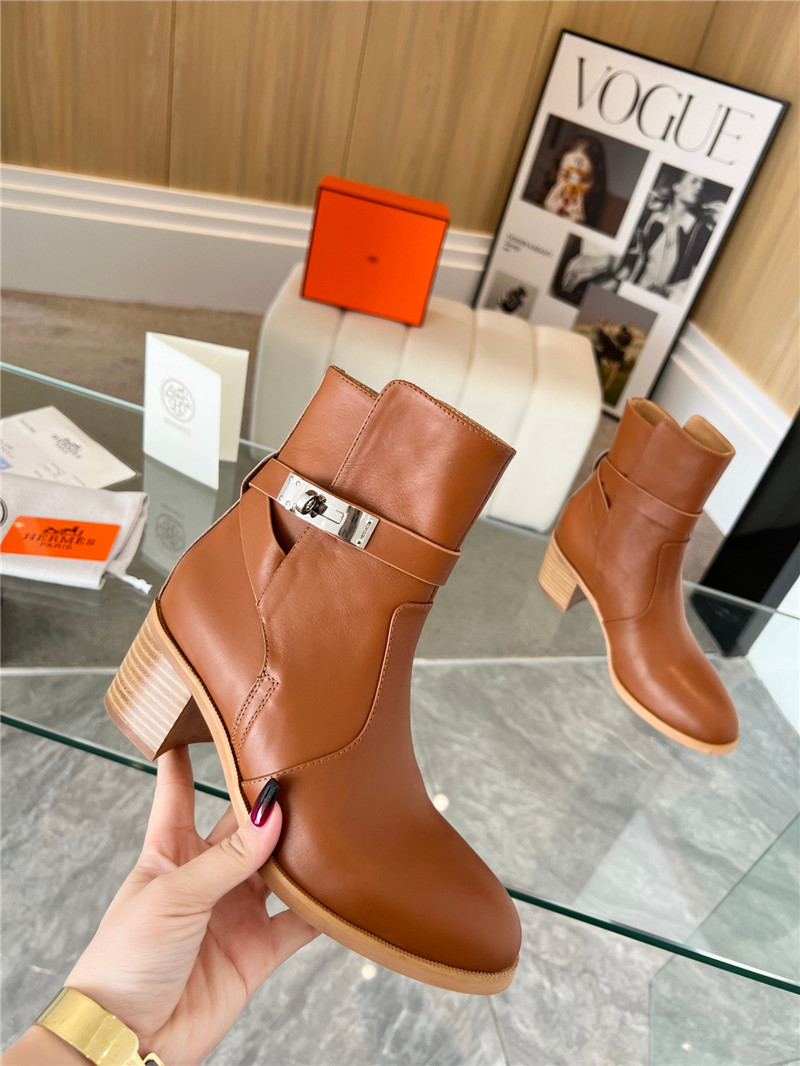 Hermès Kelly Buckle Rider Boots