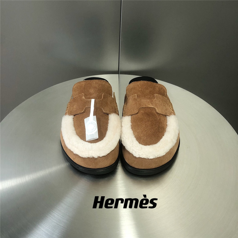 Hermès Fur Birkenstocks