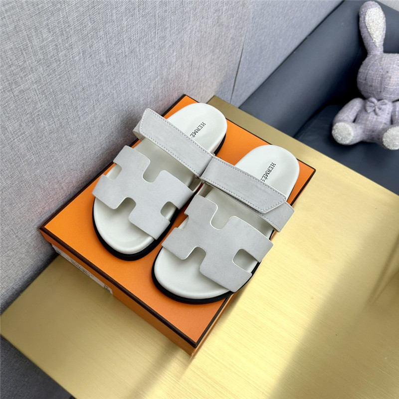 Hermès roll cake hair uncle slippers