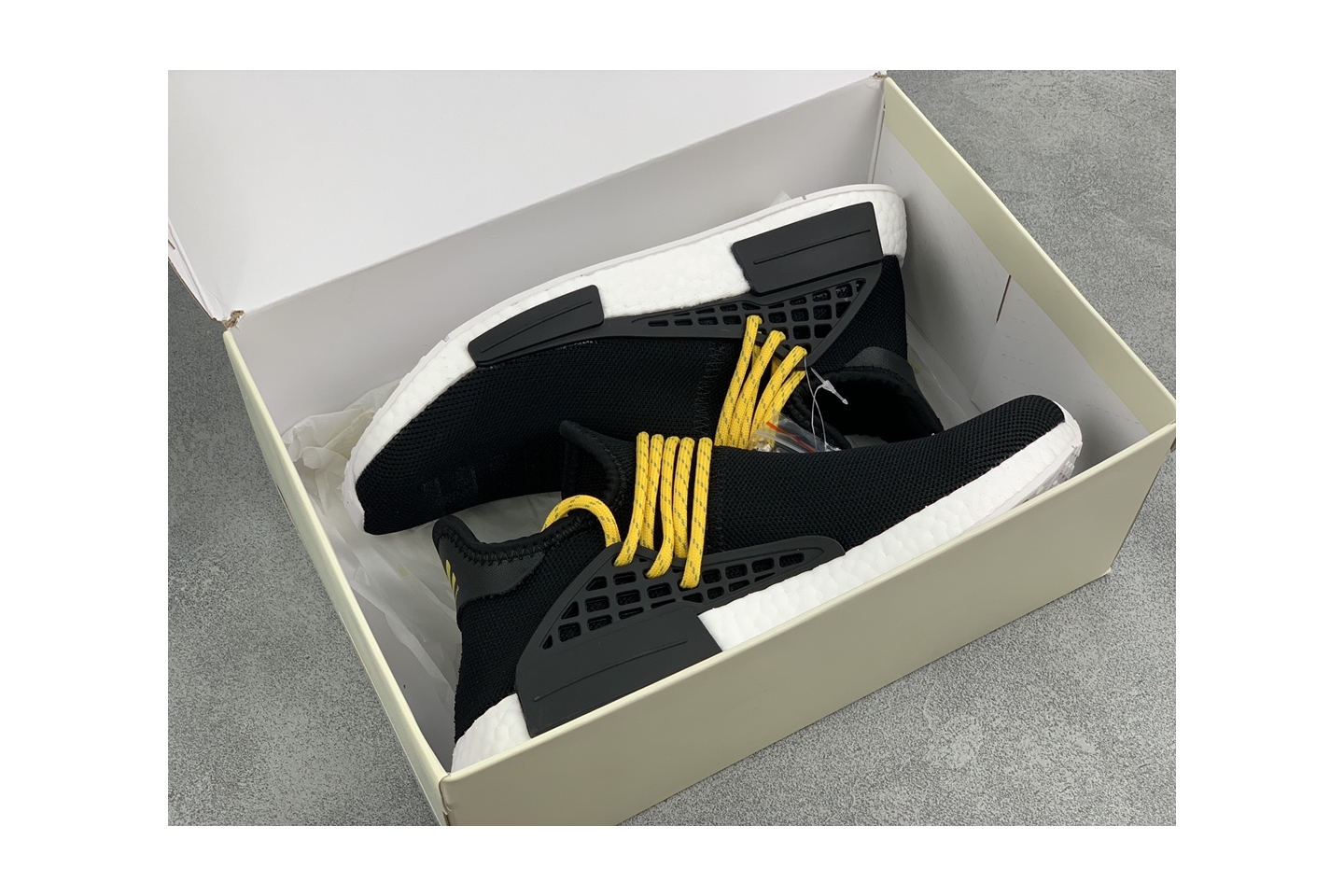 adidas NMD HU Pharrell Human Species Black(SP batch) BB3068