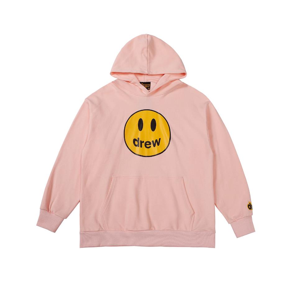 Pink drew hoodie