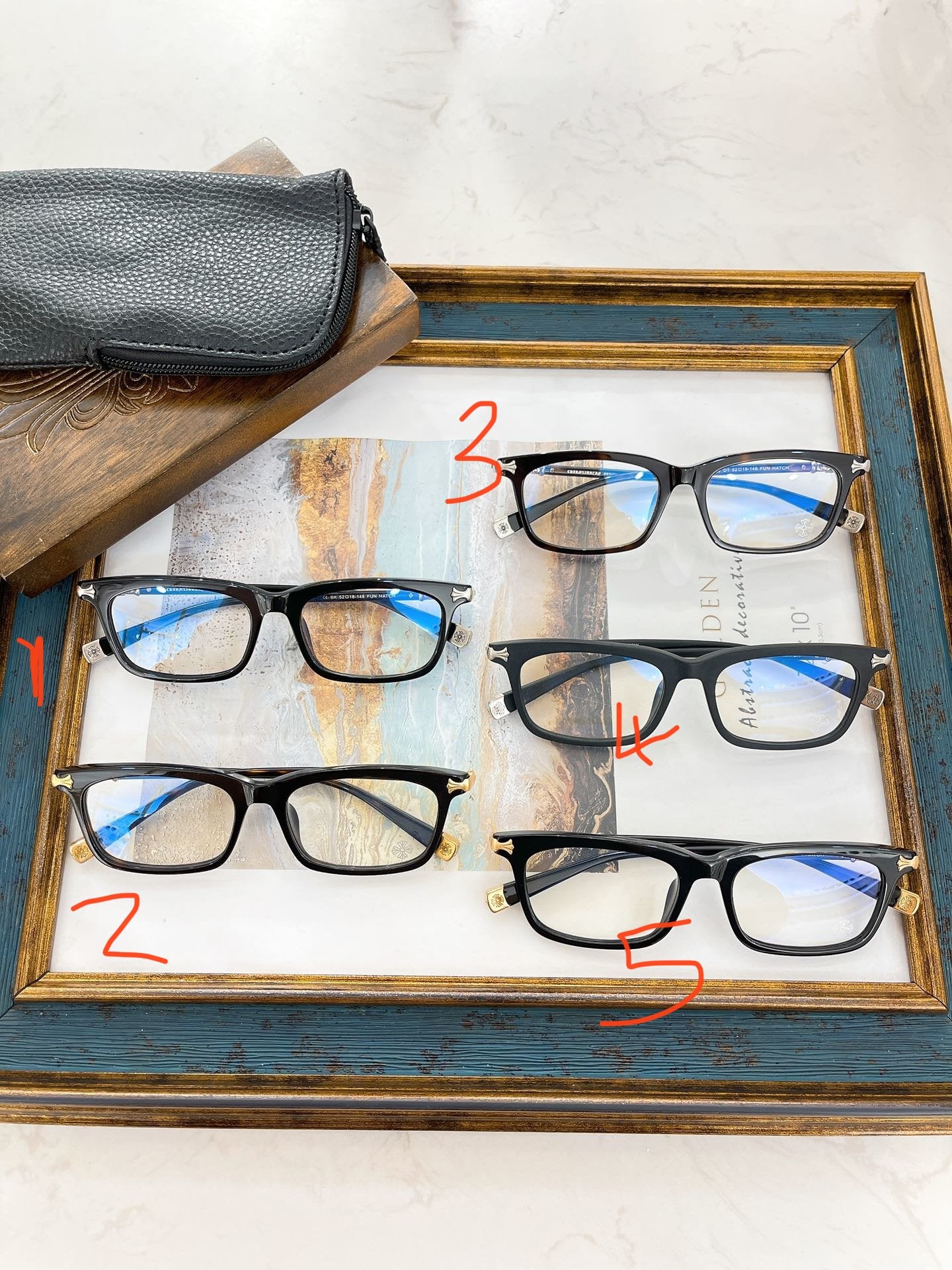 Chrome Hearts eyewear/glasses