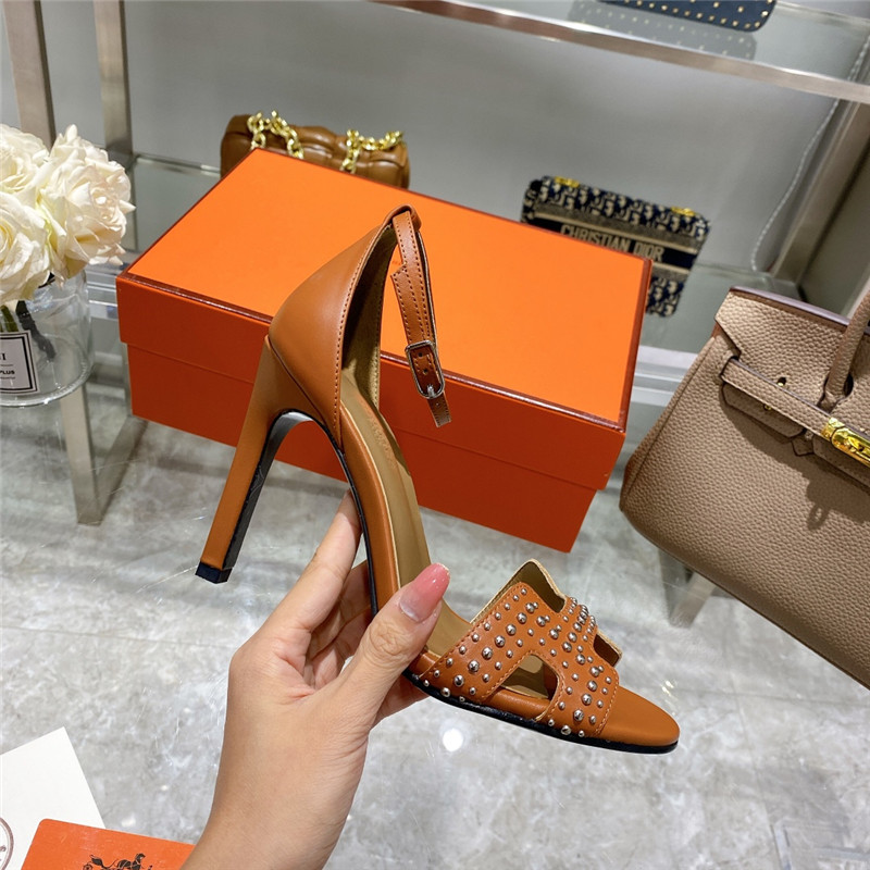 hermes high heel sandals womens