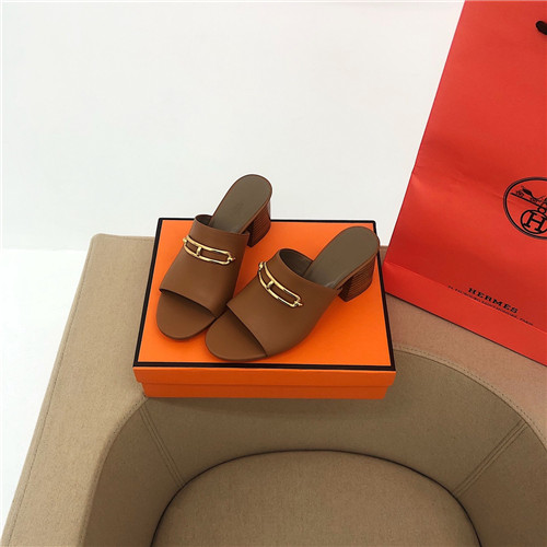 hermes lady slippers sandals