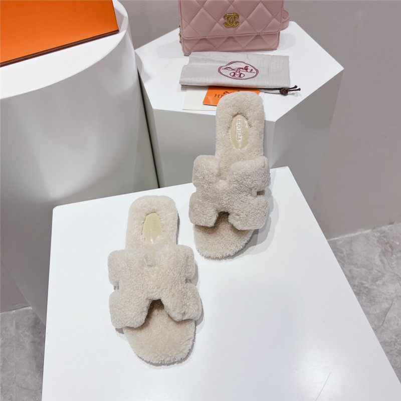 Hermès H drags autumn and winter style flat bottom hair drag