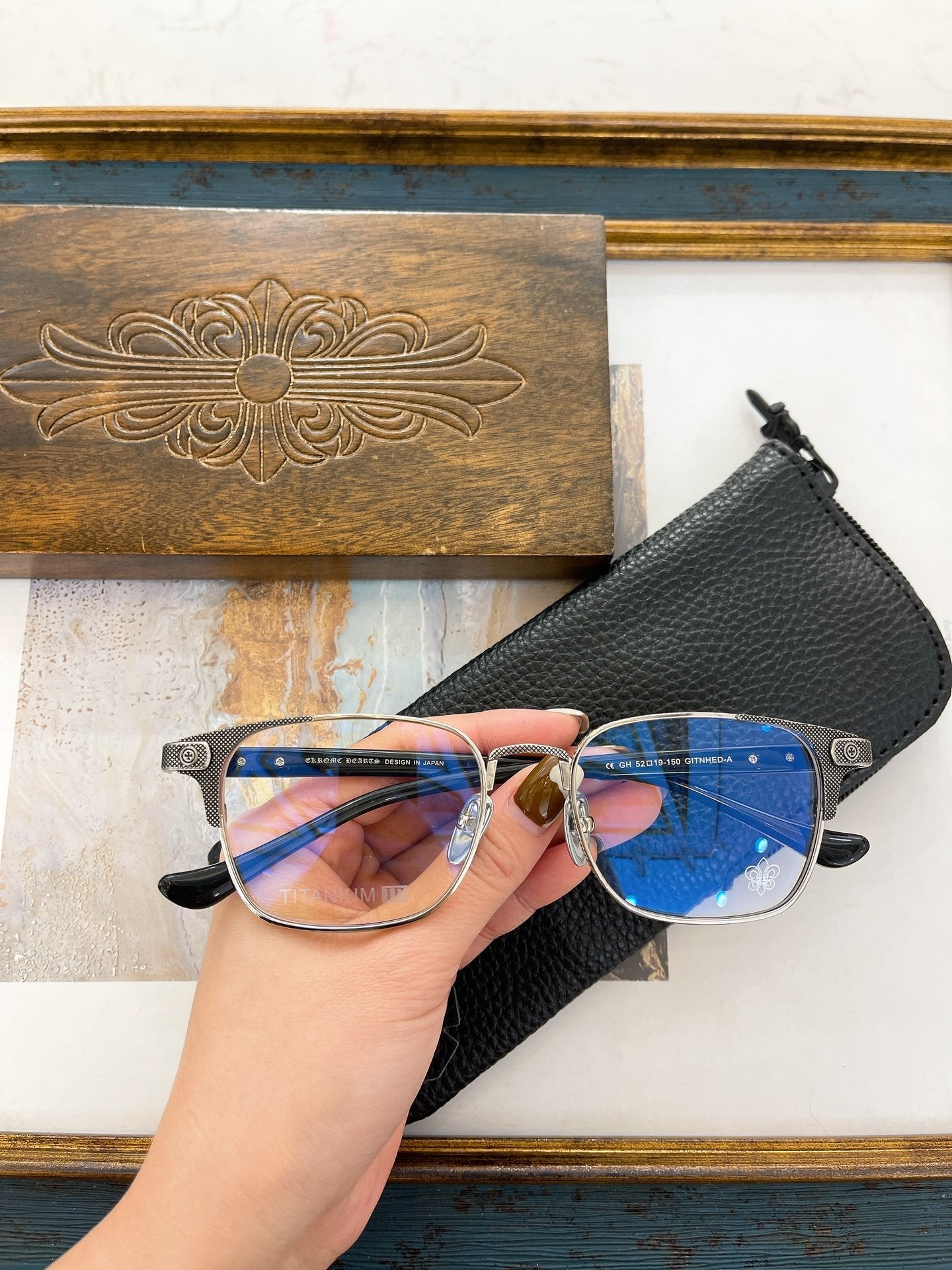 Chrome Hearts eyewear/glasses