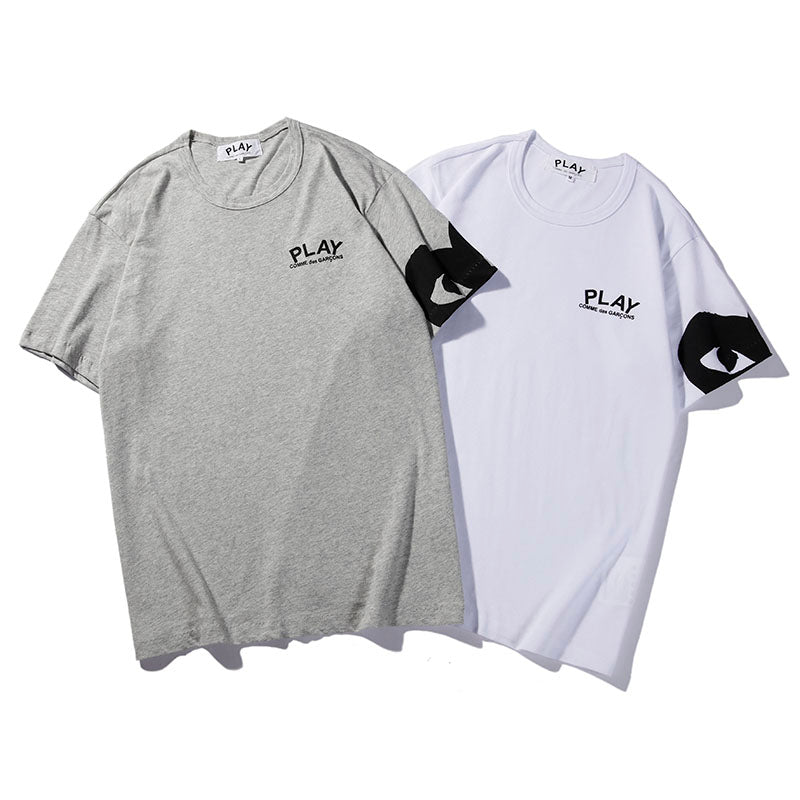 Play Comme des Garcons Sleeve Heart Cotton Shirt P06