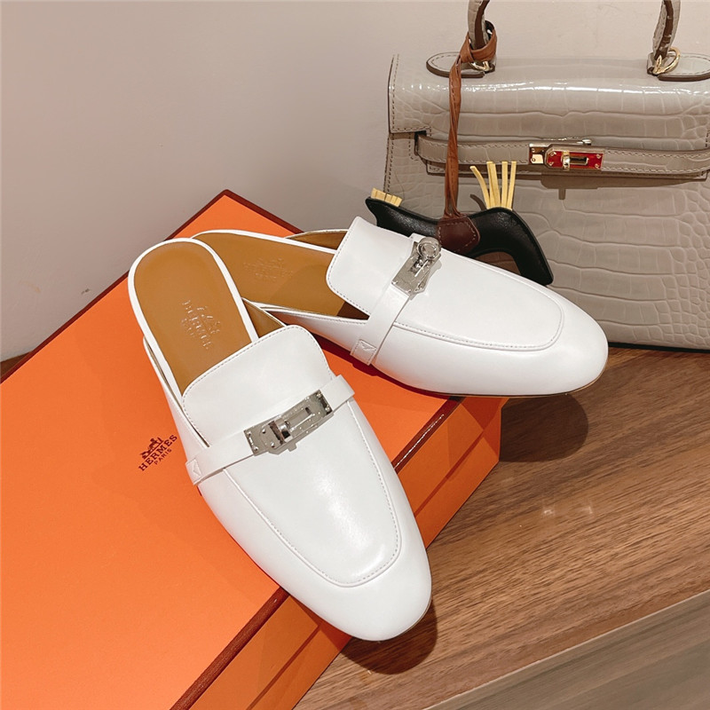 hermes mini kelly slippers