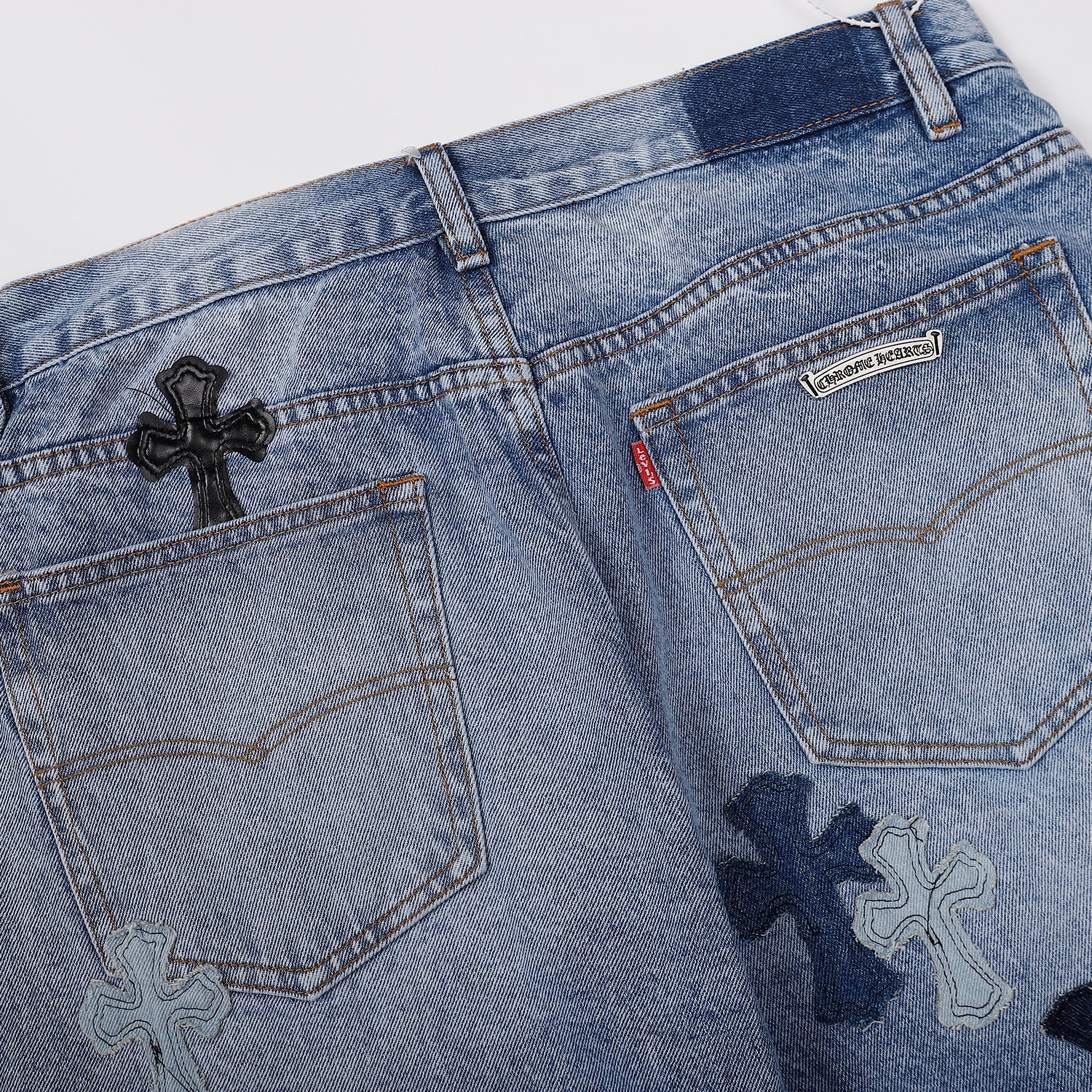 Chrome Hearts Denim Shorts