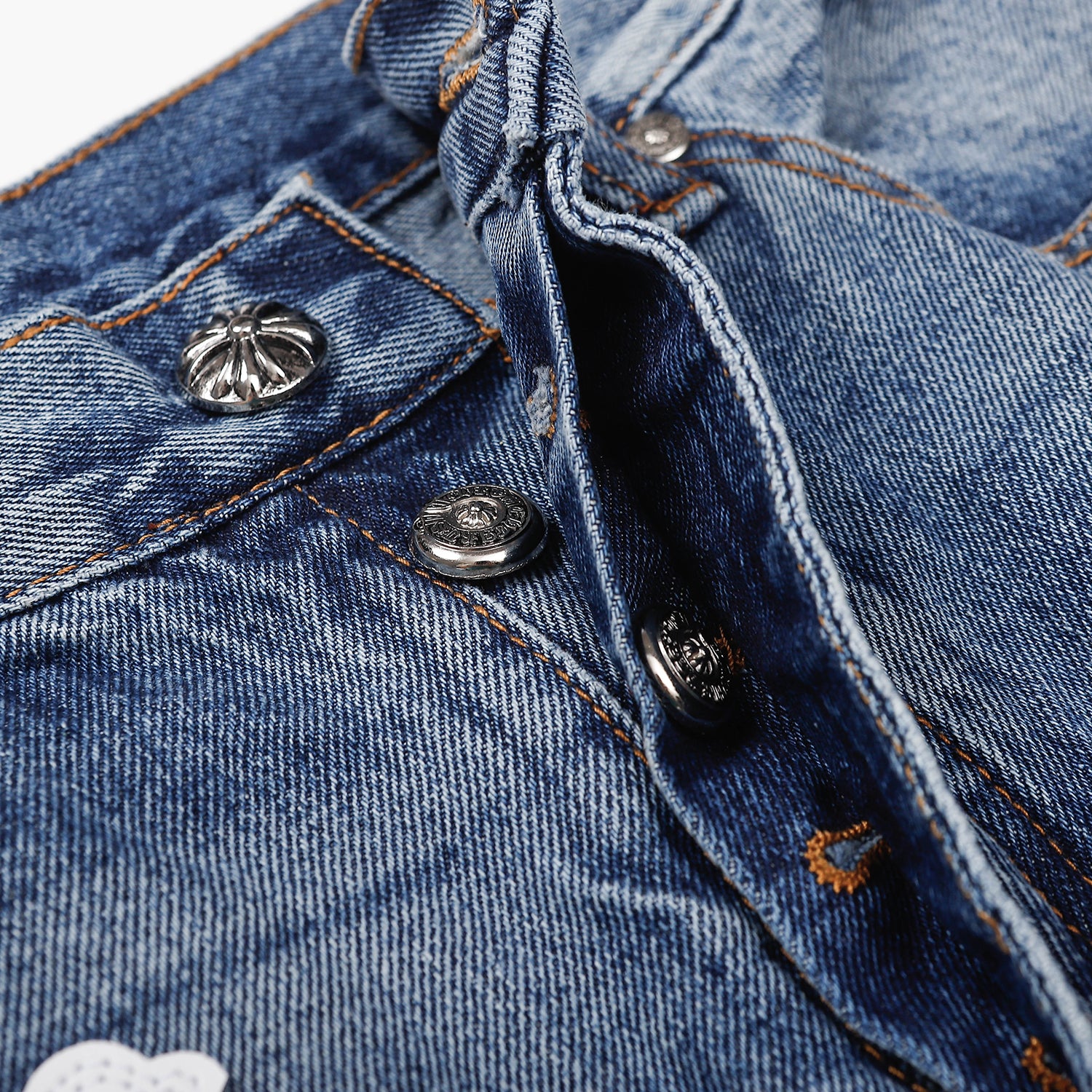 Chrome Hearts Denim Shorts