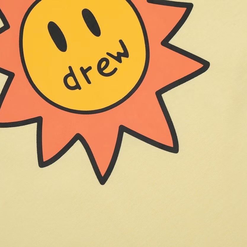 Drew Smiley Face Sunny Cotton T-Shirt
