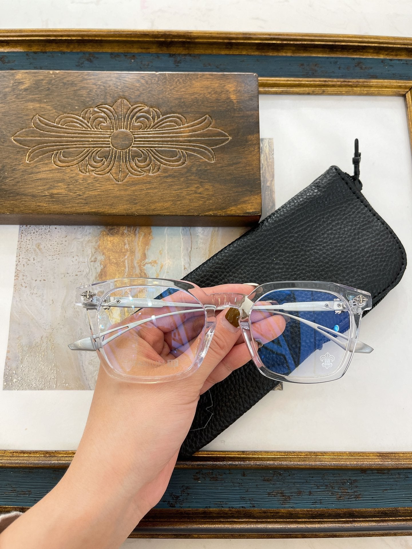 Chrome Hearts eyewear/glasses