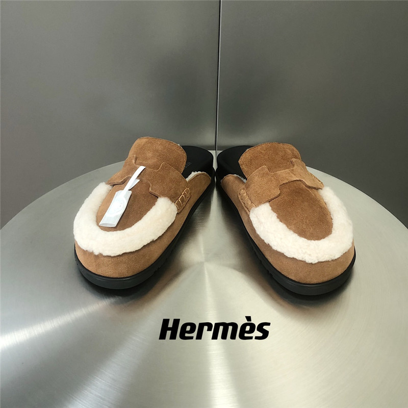 Hermès Fur Birkenstocks