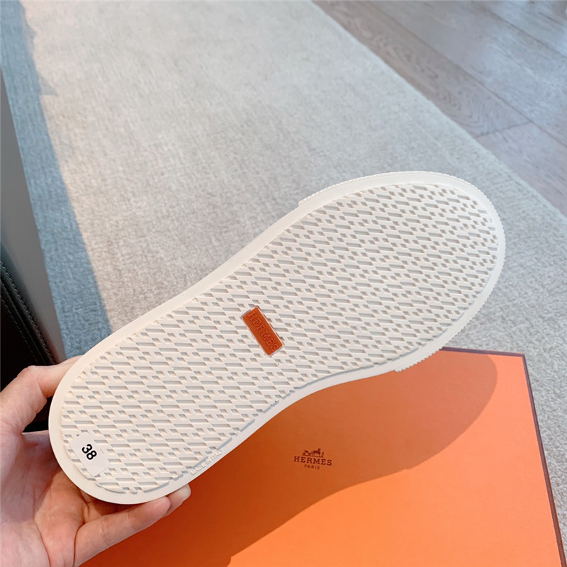 Hermès British retro casual shoes