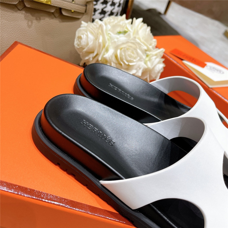 hermes platform slippers