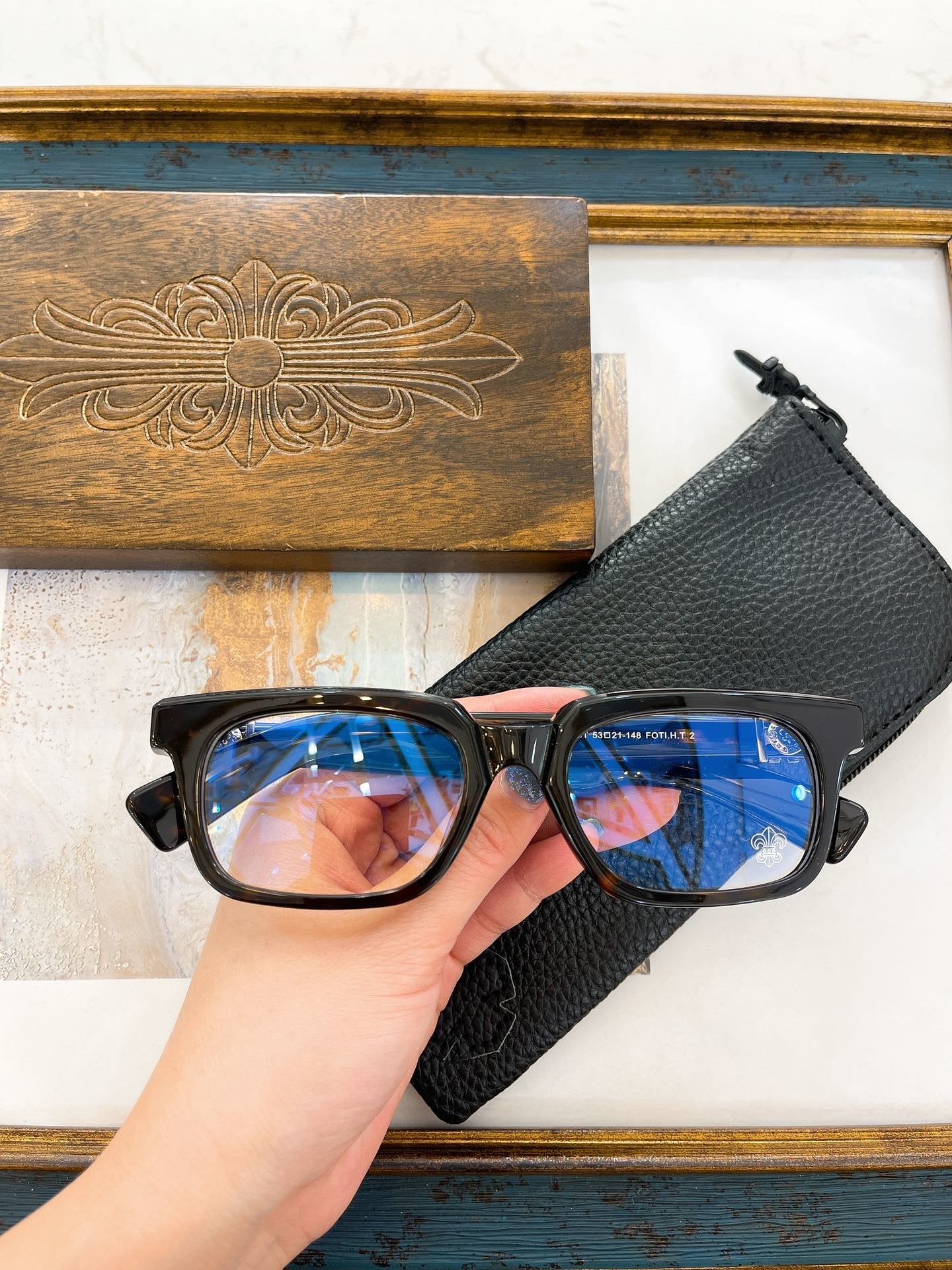 Chrome Hearts eyewear/glasses