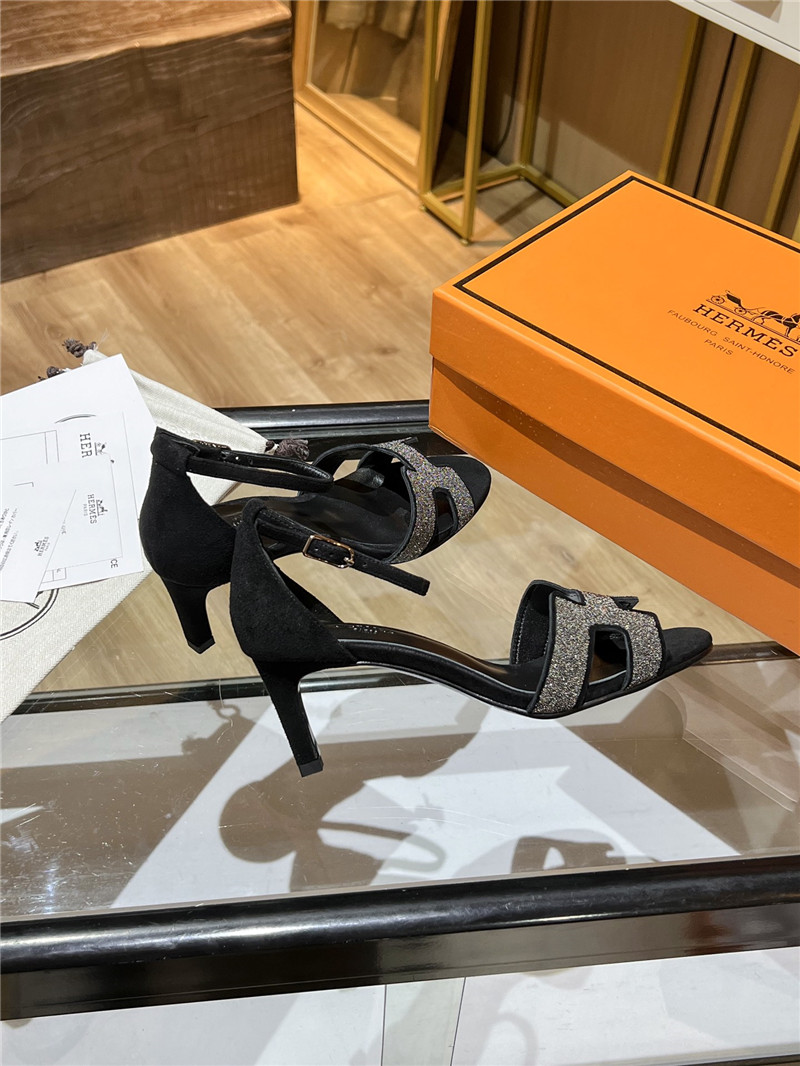hermes high heel sandals