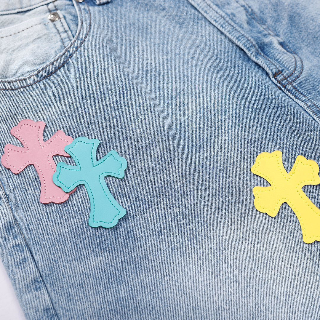 Chrome Hearts Replica Cross Denim