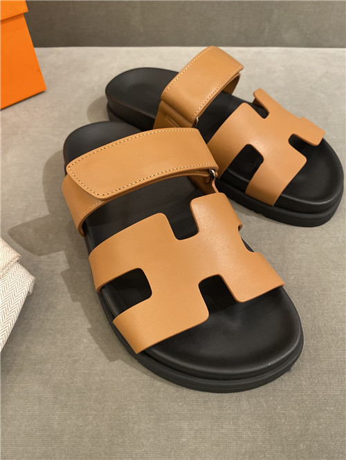 hermes h slippers women