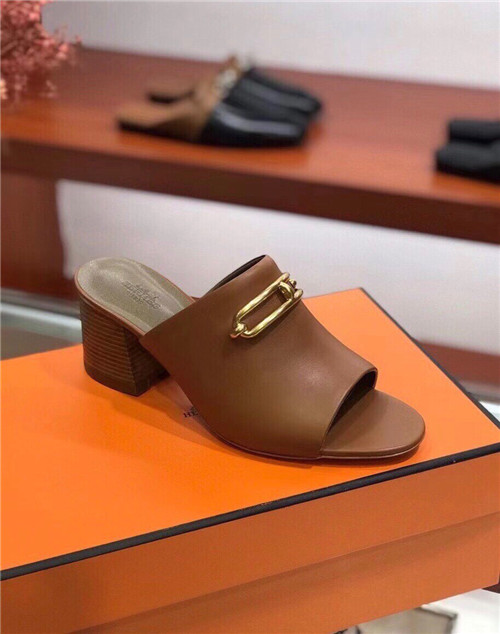 Hermes Dupes  blossom mule slippers