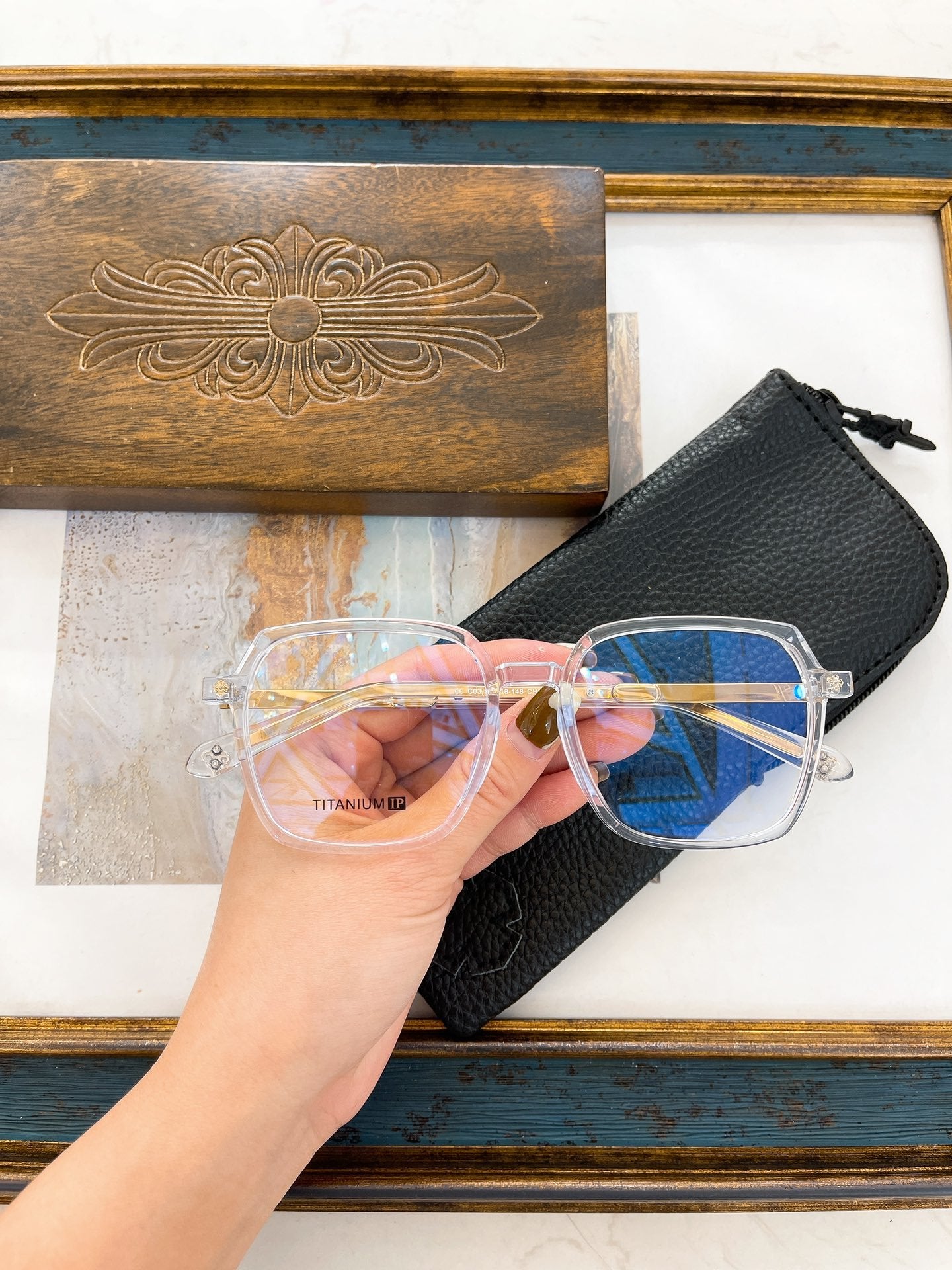 Chrome Hearts eyewear/glasses