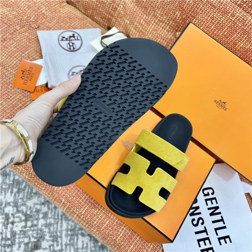hermes h slippers womens