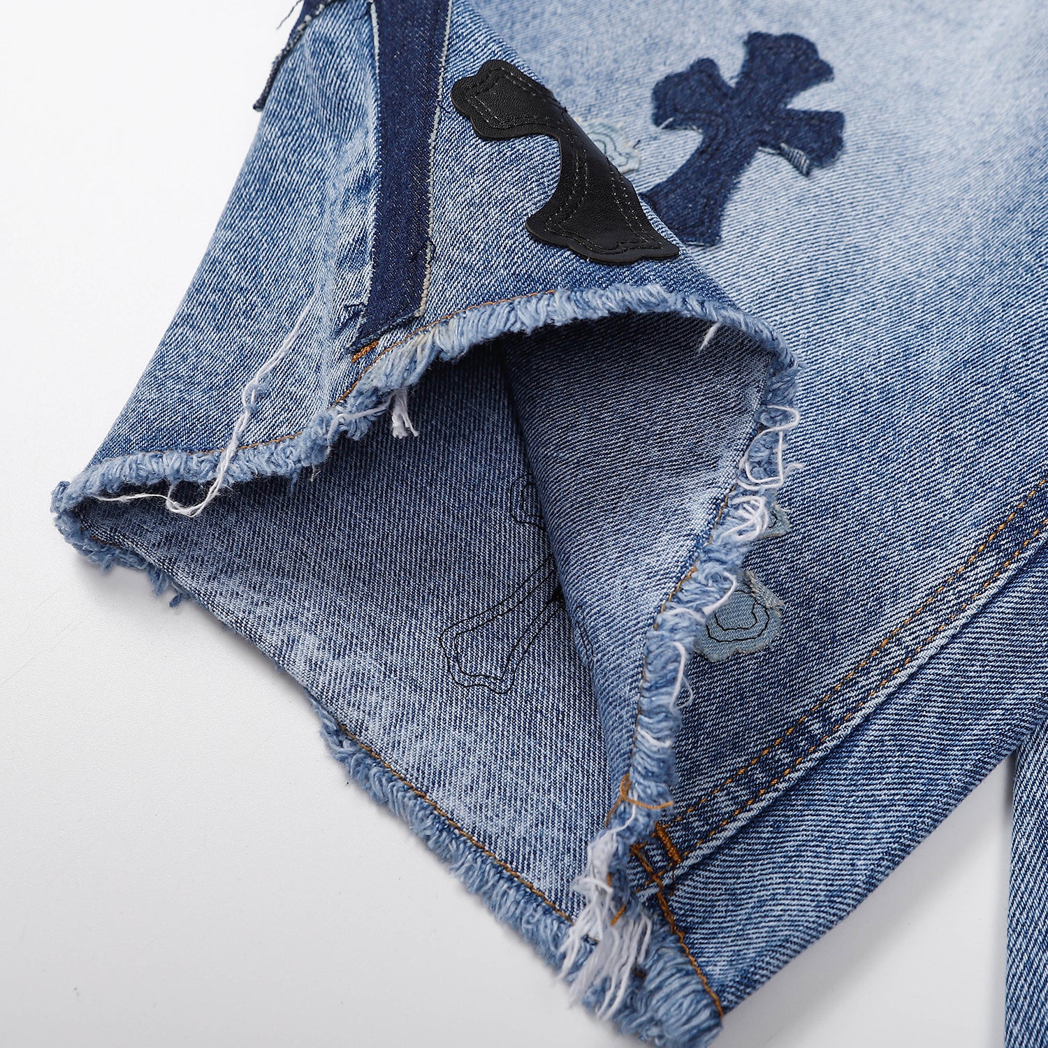 Chrome Hearts Denim Shorts