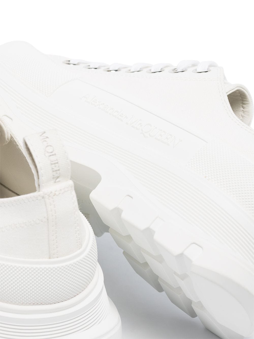 Alexander Mcqueen Dupes round-toe cotton sneakers