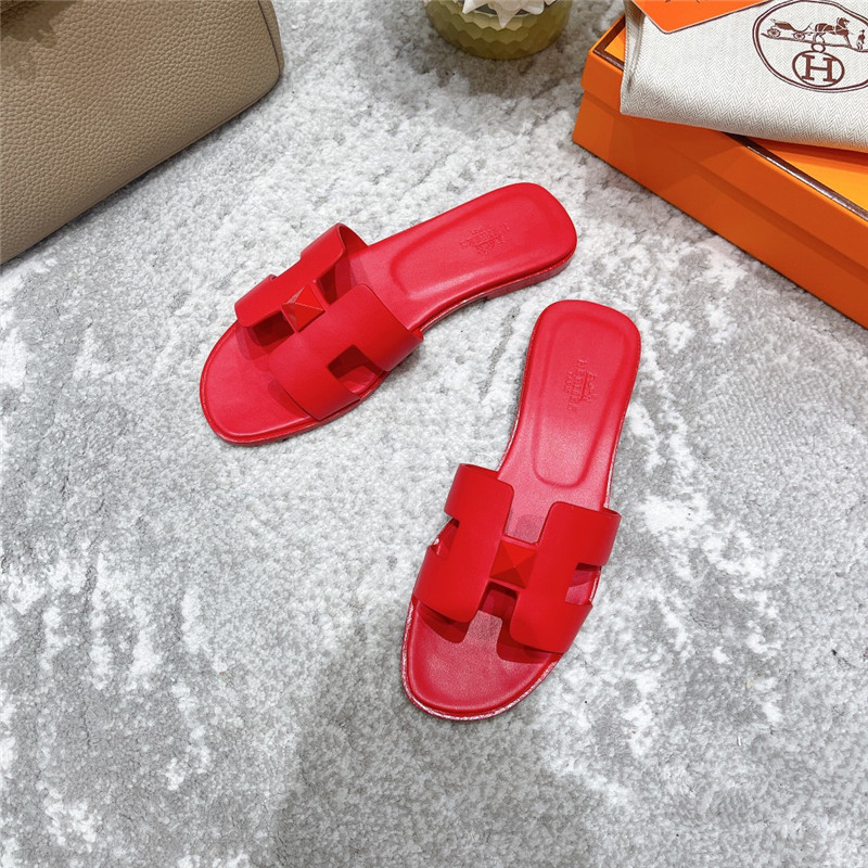 Hermes Sandals Dupe summer new orange sandals