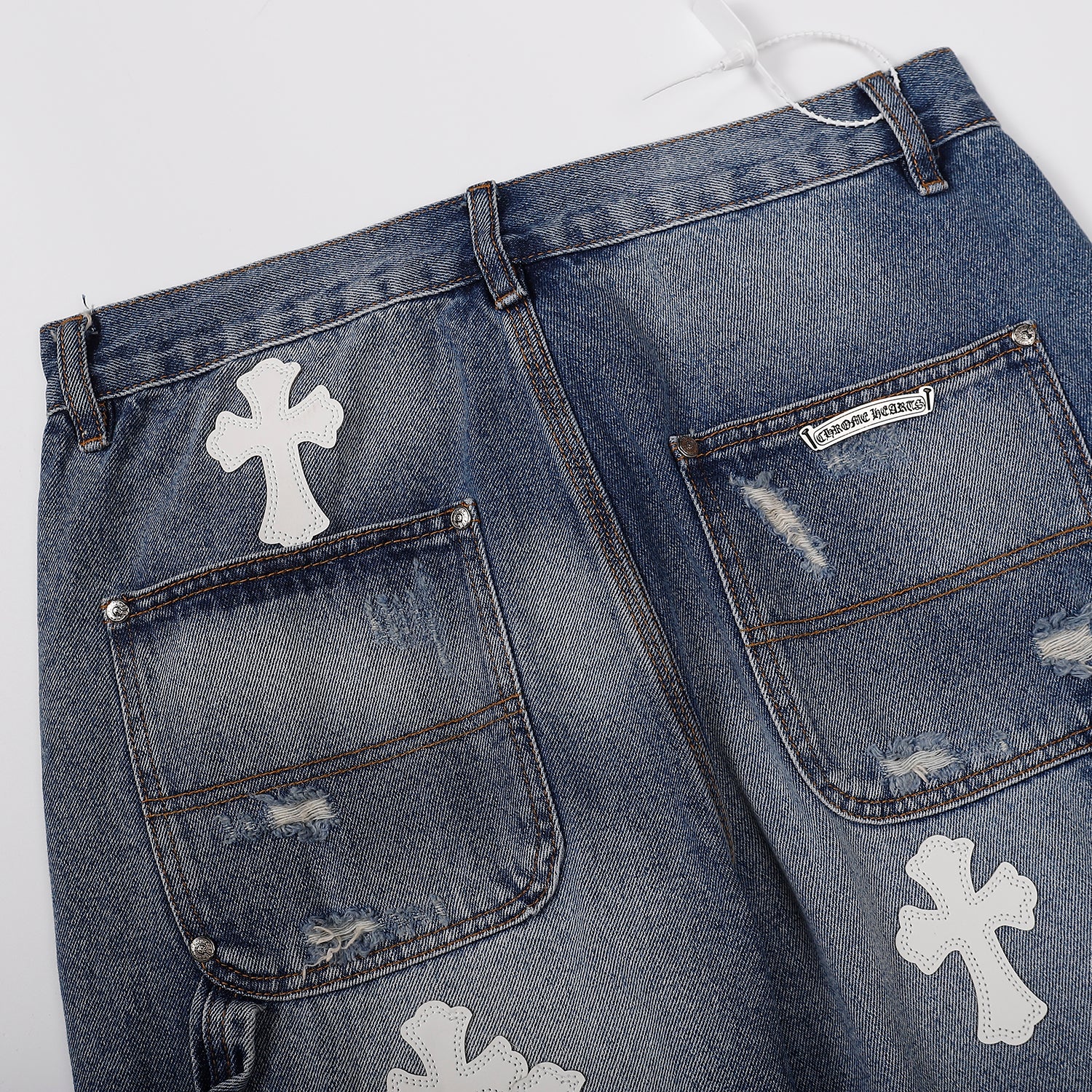 Chrome Hearts Denim Shorts