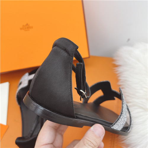 hermes flat sandals womens