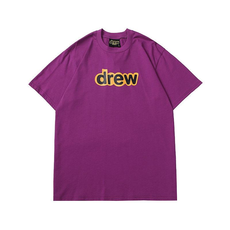 Drew House Dark Purple Lettering Tee #22469