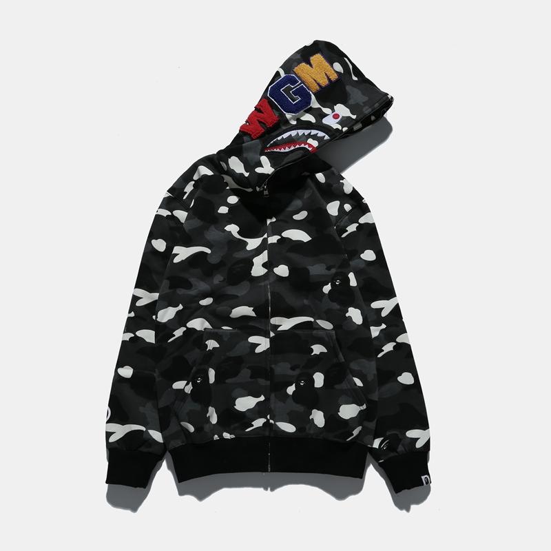 Bape Full Zip Camo Hoodie