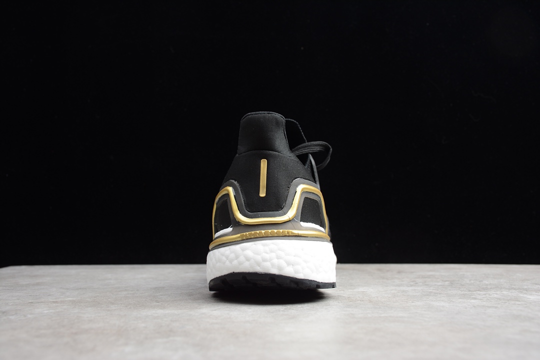 adidas Ultra Boost 20 Black Gold White EE4393